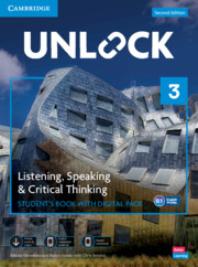 Unlock Level 3 Listening, Speaking and Critical Thinking Student's Book with Digital Pack 2 ed.